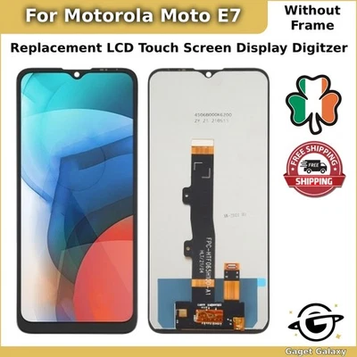 For Motorola Moto E7 Replacement LCD Touch Screen Display Digitizer Assembly - Image 1 of 4
