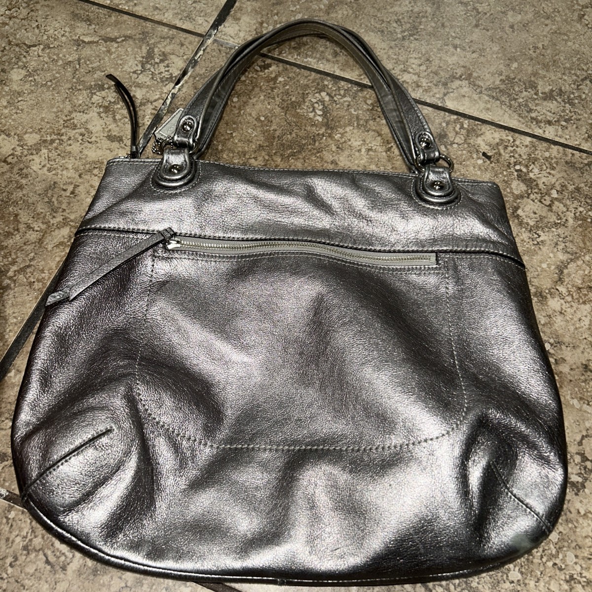 Coach Poppy Silver Bags & Handbags for Women for sale | eBay