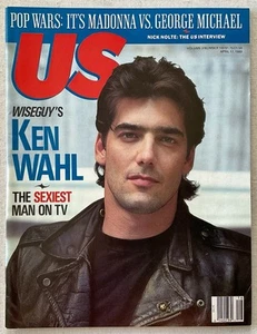 US Magazine VTG Issue - Apr 17, 1989 w/ Ken Wahl • Nick Nolte • Amanda Pays VGC - Picture 1 of 11