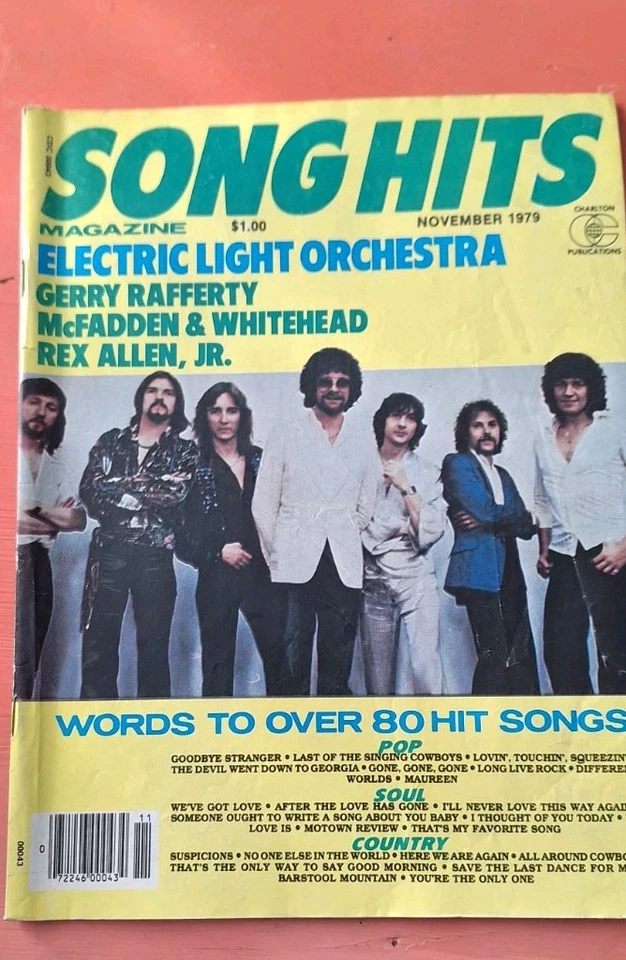 Song Hits Magazine November 1979 ELO - Image 1 of 1