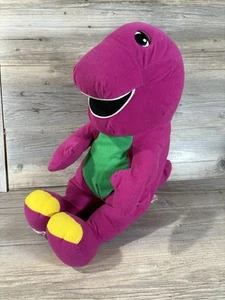 Vintage Barney Playskool Talking Plush Dinosaur Tested WORKS 1992-1996 Lyons - Picture 1 of 9