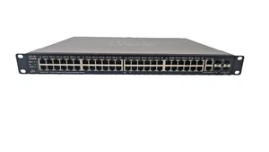 Cisco SG500-52P Gigabit POE Stackable Managed Switch - Black - Picture 1 of 4