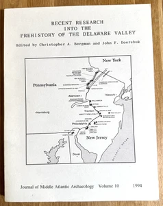 Recent Research into  Prehistory Delaware Valley 1994 Mid-Atlantic Archaeology - Picture 1 of 13