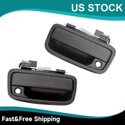 (Pair)For Toyota Tacoma 1995-04 Outside Exterior Door Handle Front Left & Right Foto 1 de 4