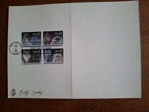 1988 CATS 8 different breeds Sc 2375a FDCs Kitty Gallup Signed - Picture 1 of 3