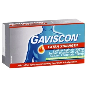 Gaviscon Extra Strength Peppermint Flavour 24 Tablets - Picture 1 of 1