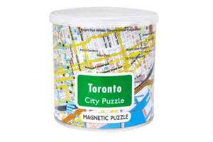 Toronto City 100 Piece Magnetic Jigsaw Puzzle Geotoys New - Picture 1 of 1
