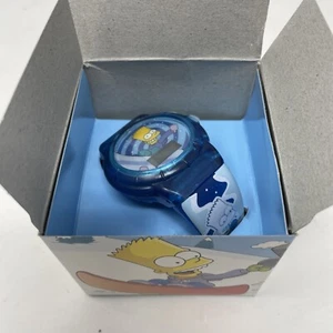 Reloj BK Simpson's Oficial Talking Bart Simpson 2002 De Colección Nuevo en Caja - Imagen 1 de 7