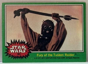 1977 Topps Star Wars Series 4 # 261 Fury Of The Tusken Raider SW2 - Picture 1 of 1