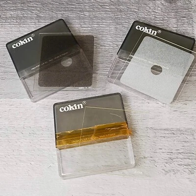 3 x Cokin A Series Filters: Spot-Grey1 A062, Spot-Incolor2 A061, Diffuser2 A084 - Image 1 of 3