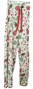 CYNTHIA ROWLEY Christmas Elastic Waist Fleece Lounge Sleep PJ Pyjama Pants 20 - Picture 1 of 5