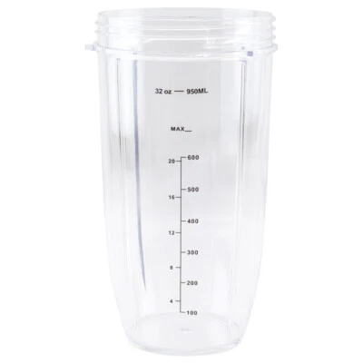 32 oz Colossal Cup Replacement for NutriBullet 600W 900W NB-101B NB-101S NB-201 - Image 1 of 4