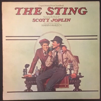 THE STING - Original Soundtrack Vinyl LP 1974 Scott Joplin MCF2537 VG+ - Image 1 of 4