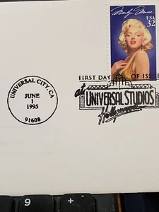 Copertina Marilyn Monroe 1° giorno 1995 Universal Studios Hollywood 1 giugno come nuova  - Foto 1 di 3