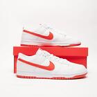 NIKE Dunk Low Men's White/Red SIZE 11 Trainers