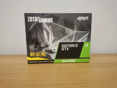 ZOTAC NVIDIA GeForce GTX 1660 6GB GDDR6 Graphics Card (ZTT16620D10M) - Image 1 of 4
