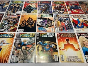 Legion of Super-Heroes 1-50 NM to VF/M 9.4 to 9.0 Complete Series 2005 - Picture 1 of 12