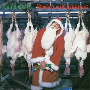LOUIS CLARK ~ Hooked On Christmas~ Original 1982 UK PROMO 7" vinyl single in p/s - Picture 1 of 3
