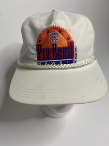 NFL Pro Bowl 1993 Hawaii VTG Throwback Rope Hat SnapBack Vintage - Picture 1 of 7