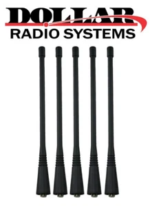 5 OEM Motorola PMAE4016 UHF Antenna 403-520Mhz for CP200D CP200 HT1250 PR400 - Picture 1 of 1