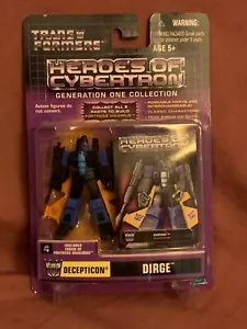 DIRGE Transformers Heroes of Cybertron Decepticon NEW Hasbro Action Figure - Picture 1 of 1