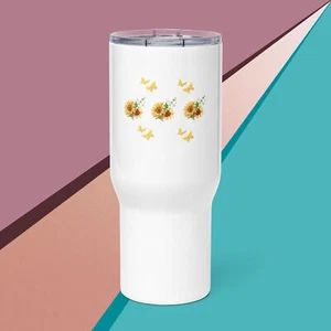 Travel mug with a handle - Picture 1 of 1