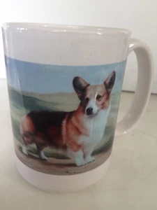 Fiddlers Elbow Pembroke Welsh Corgi Dog Mug Coffee Cup 15 Oz. ~NEW~ - Picture 1 of 8