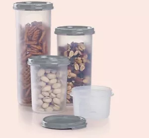 TUPPERWARE MODULAR MATES SET TONDO 4 PZ rotondo 1 2 3 4 - Foto 1 di 1