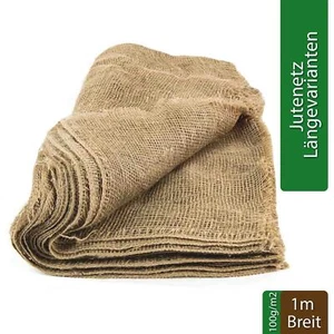 Jute-Netz 100 % Natürlicher (1,66€ - 7,20€ /m2) Ökologischer Naturbelassener - Bild 1 von 56