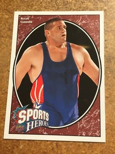 2008 Upper Deck Football Sports Heroes # 260 Rulon Gardner - Picture 1 of 4