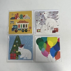 Treasures Pop-up Cards The Original 4-PACK Birthday and Christmas NEW - Picture 1 of 15