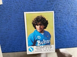 EDIS CALCIATORI 1985 NAPOLI MARADONA N 136 NUOVA - Foto 1 di 2