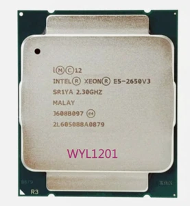Intel Xeon E5-2650 V3 10 core 20 threads 2.30GHz 105W LGA-2011-3 CPU processor - Bild 1 von 2
