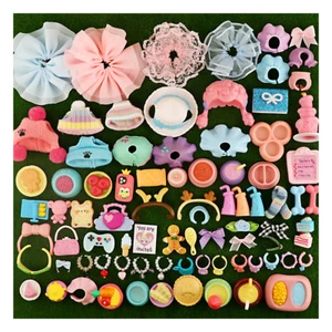 25x Accesorios Aleatorios para LPS Mascotas Niños Sorprendido Regalo Raro Falda Cuello con Lazo - Imagen 1 de 6