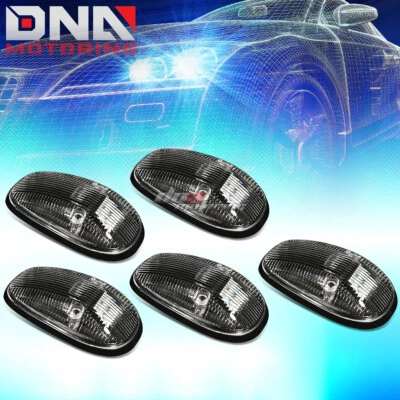 PARA CAMIONETA DODGE RAM 99-01 5X CABINA NEGRA TECHO LUCES MARCADORAS LED AZULES LÁMPARAS Foto 1 de 4