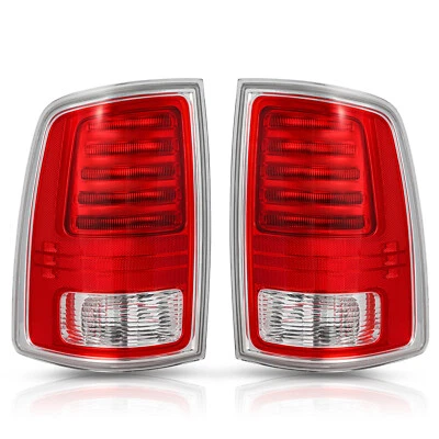 Rear LED Tail Lights Lamp Fit For 2013-2018 Ram 1500 2500 3500 Driver&Passenger Foto 1 de 4