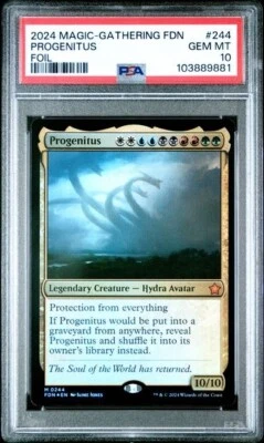 2024 Magic The Gathering Foundations #244 Progenitus Foil - Image 1 of 2