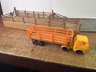 HO Scale TYCO Livestock Pen with Stakebed Truck &amp; Trailer