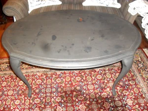 Jugendstil Esstisch Kulissentisch ca 1959 wintage - Bild 1 von 6