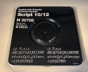 Smith Corona Script 10/12 H 20708 ....NEW - Picture 1 of 2