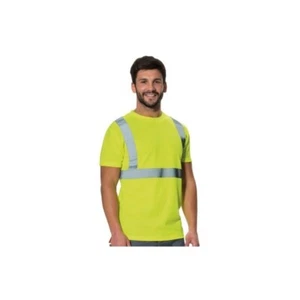 T-SHIRT LOGICA ALTA VISIBILITA' POLIESTERE GIALLO HV/G - Picture 1 of 1