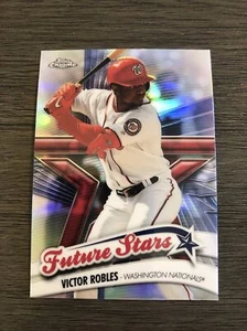 2020 Topps Chrome-Future Stars-Victor Robles #FS-7 - Picture 1 of 2