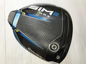 Used TaylorMade Sim2 Max Driver 9 S Flex 45.5 Inch Head Cover Tensei Tm50 Red Re - Picture 1 of 11