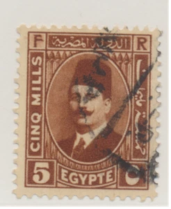 Ägypten Briefmarke Scott #135, gebraucht - Bild 1 von 1