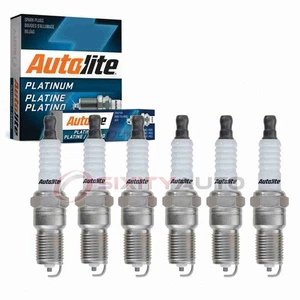 6 pc Autolite Platinum Spark Plugs for 1996-2001 Oldsmobile Bravada Ignition kb - Picture 1 of 5