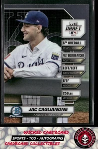 Jac Caglianone 2024 Bowman Draft Bowman Draft Night #BDN-5 Kansas City Royals - Imagen 1 de 2
