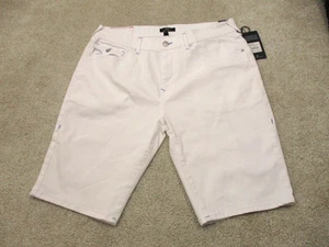 Neu mit Etikett True Religion Ricky entspannt gerade Klappe Shorts Optik weiß Denim Herren 36 - Bild 1 von 18