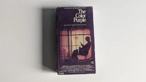 The Color Purple VHS Watermarked SEALED 1st Run 1985 Steven Spielberg Rare NIP - Picture 1 of 9