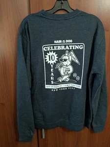 Herren Hair of the Dog Bar Merch NYC Sweatshirt Pullover L Large - Bild 1 von 10