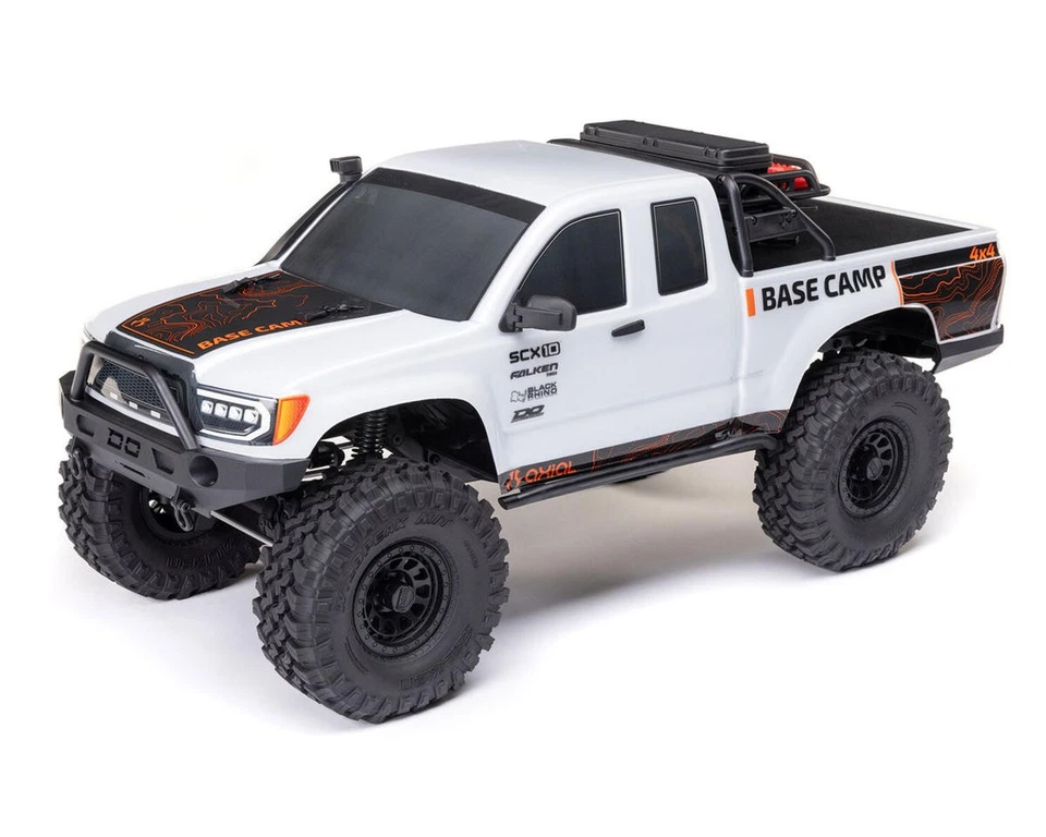Axial SCX10 III "Base Camp" RTR 4WD Trail Truck (White) [AXI-1375T1] - Image 1 of 4